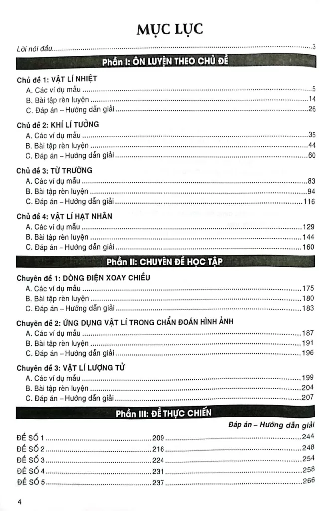 THỰC CHIẾN MÔN VẬT LÍ THEO CHỦ ĐỀ